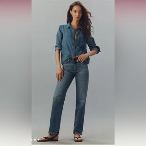 JOES JEANS Straight Leg Women’s Size 27 EUC $180 34” Inseam CDW